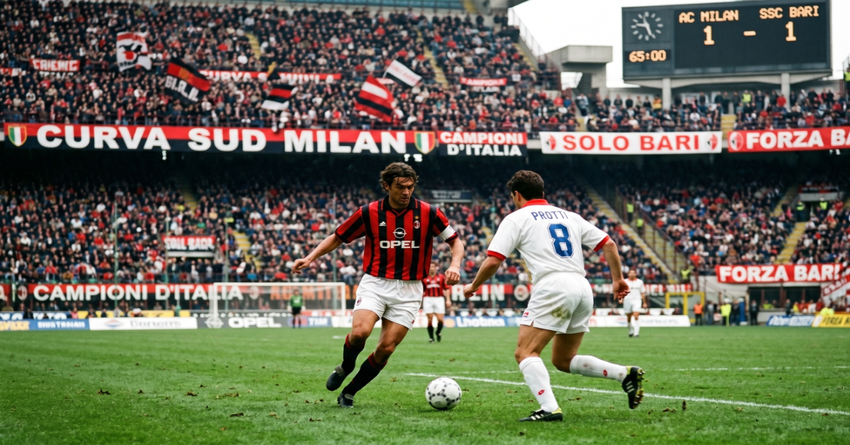 AC Milan vs SSC Bari Timeline