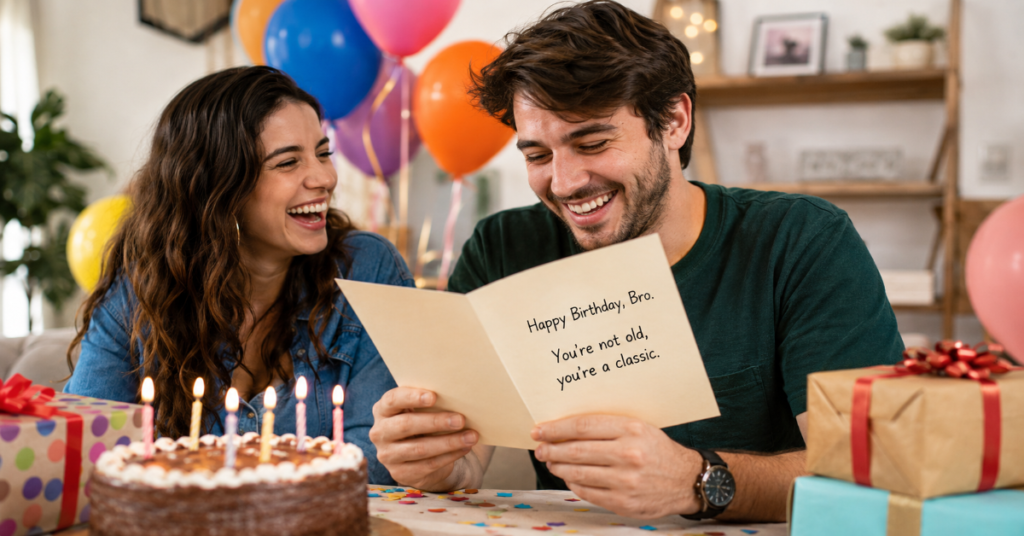 Funny Birthday Wishes for Brother
