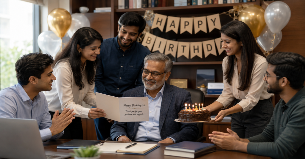 Birthday Wishes for Sir