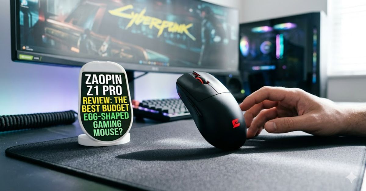 Zaopin Z1 Pro Review: The Best Budget Egg-Shaped Gaming Mouse?