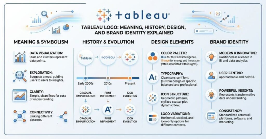 Tableau Logo: Meaning, History, Design, and Brand Identity Explained