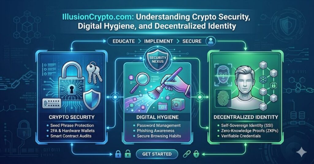 IllusionCrypto.com: Understanding Crypto Security, Digital Hygiene, and Decentralized Identity
