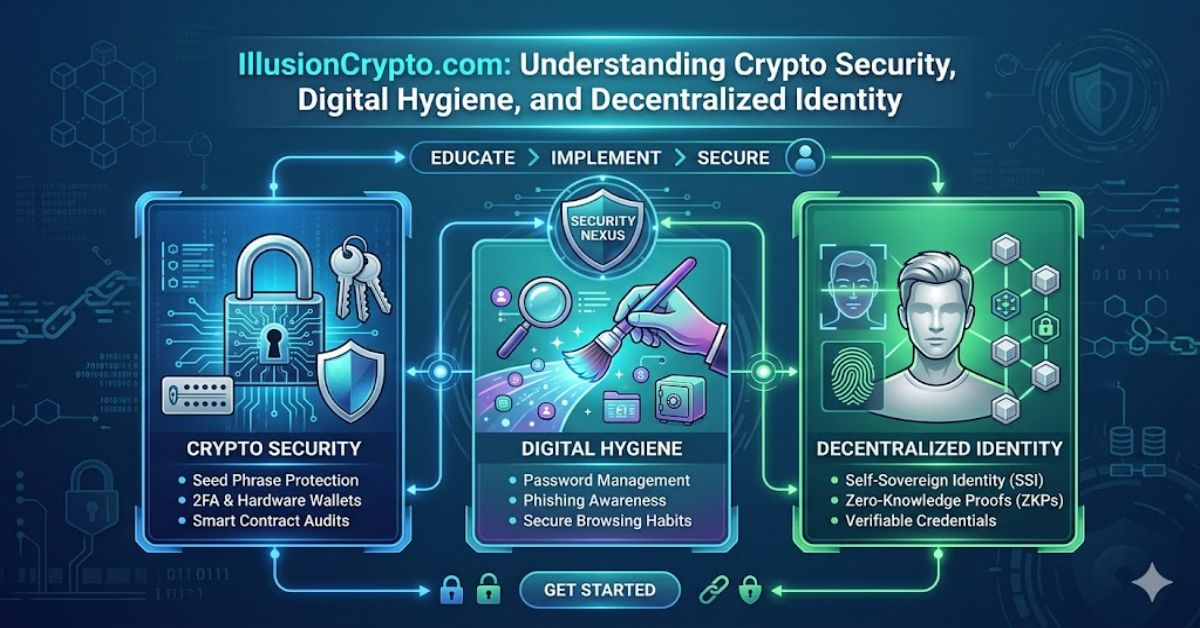 IllusionCrypto.com: Understanding Crypto Security, Digital Hygiene, and Decentralized Identity