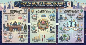 How to Write a Thank You Note: A Simple 5-Step Formula That Always Works