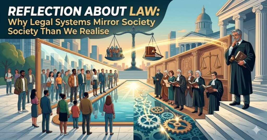 Reflection About Law: Why Legal Systems Mirror Society More Than We Realise