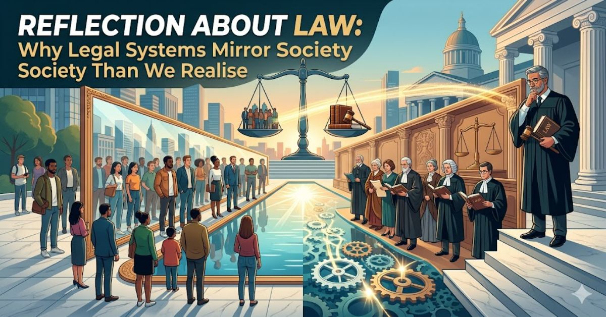 Reflection About Law: Why Legal Systems Mirror Society More Than We Realise