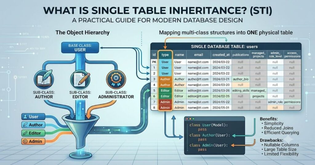 What Is Single Table Inheritance? A Practical Guide for Modern Database Design