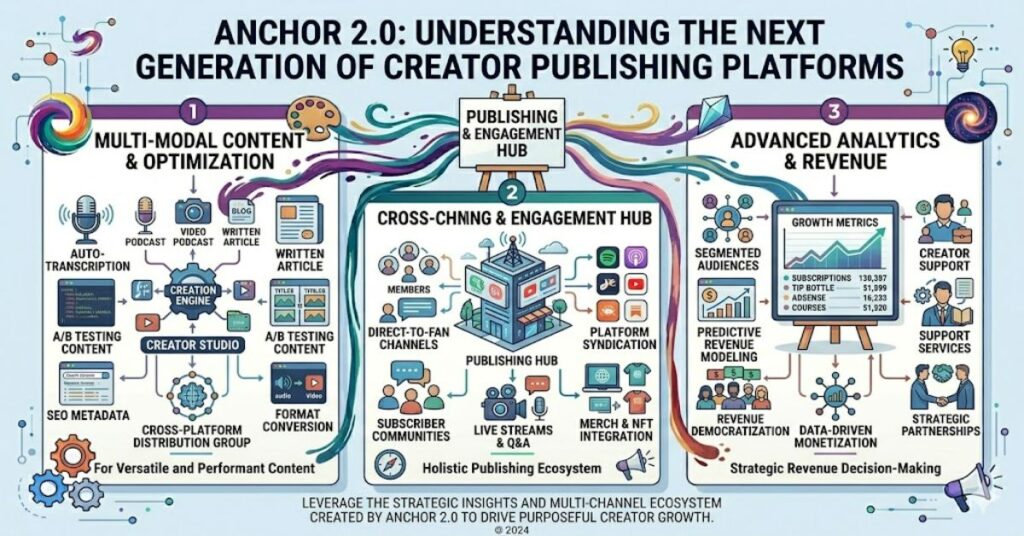 Anchor 2.0: Understanding the Next Generation of Creator Publishing Platforms