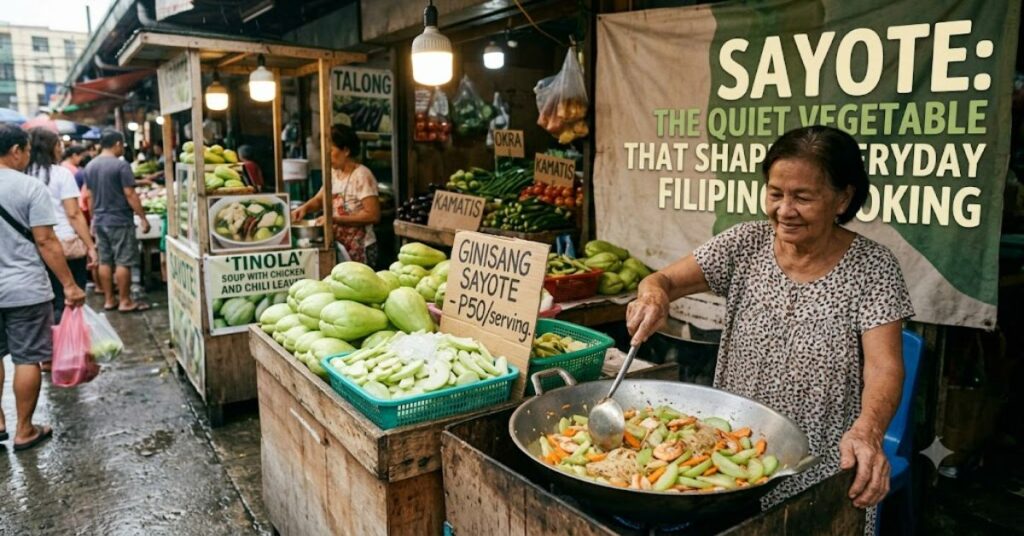 Sayote: The Quiet Vegetable That Shapes Everyday Filipino Cooking