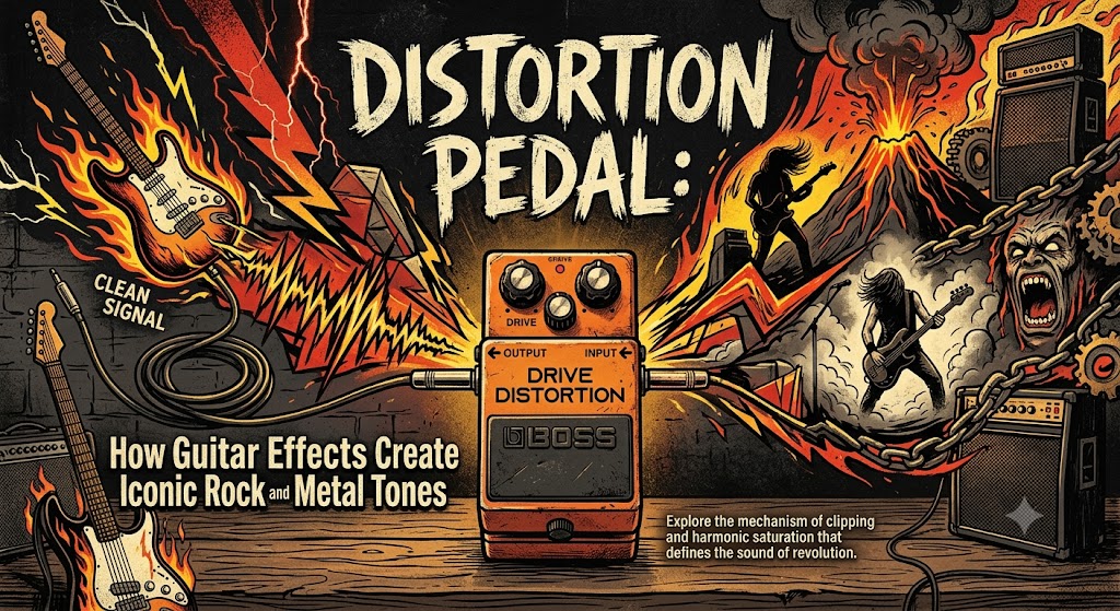 Distortion Pedal: How Guitar Effects Create Iconic Rock and Metal Tones