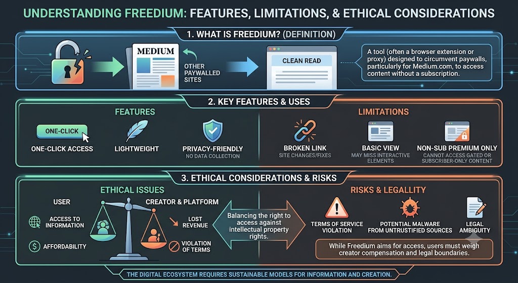 What Is Freedium? Features, Limitations, and Ethical Considerations