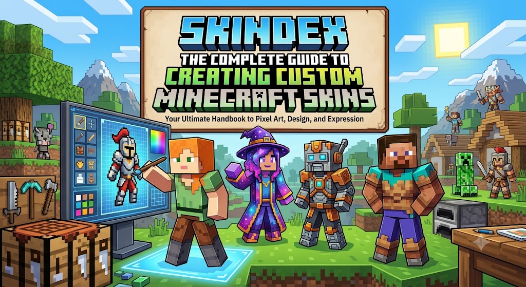 Skindex: The Complete Guide to Creating Custom Minecraft Skins
