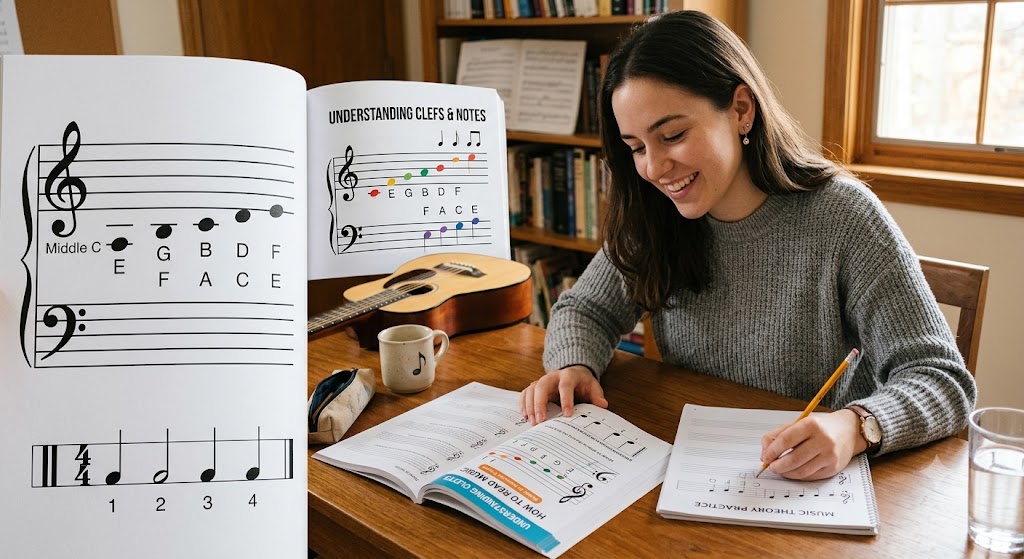 How to Read Music: A Beginner’s Guide to Understanding Notes, Clefs, and Rhythm
