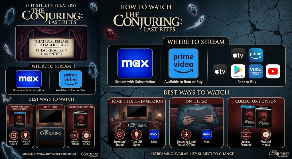 The Conjuring: Last Rites Showtimes – Where to Watch the Final Chapter