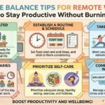 Work Life Balance Tips for Remote Workers: How to Stay Productive Without Burning Out