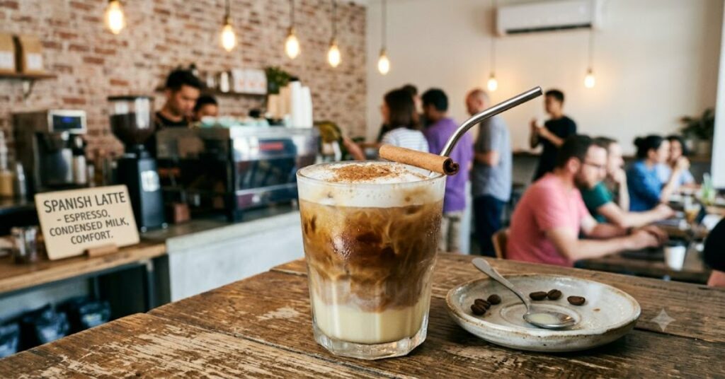 Spanish Latte: The Creamy Coffee Drink Blending Espresso, Sweetness, and Modern Café Culture