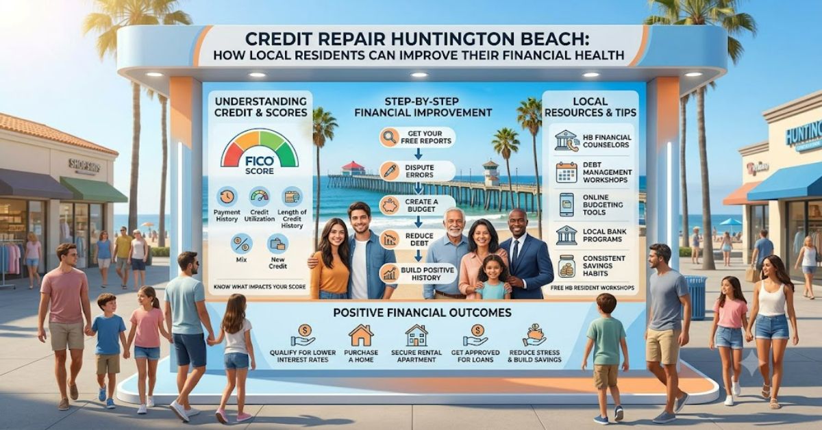 Credit Repair Huntington Beach: How Local Residents Can Improve Their Financial Health