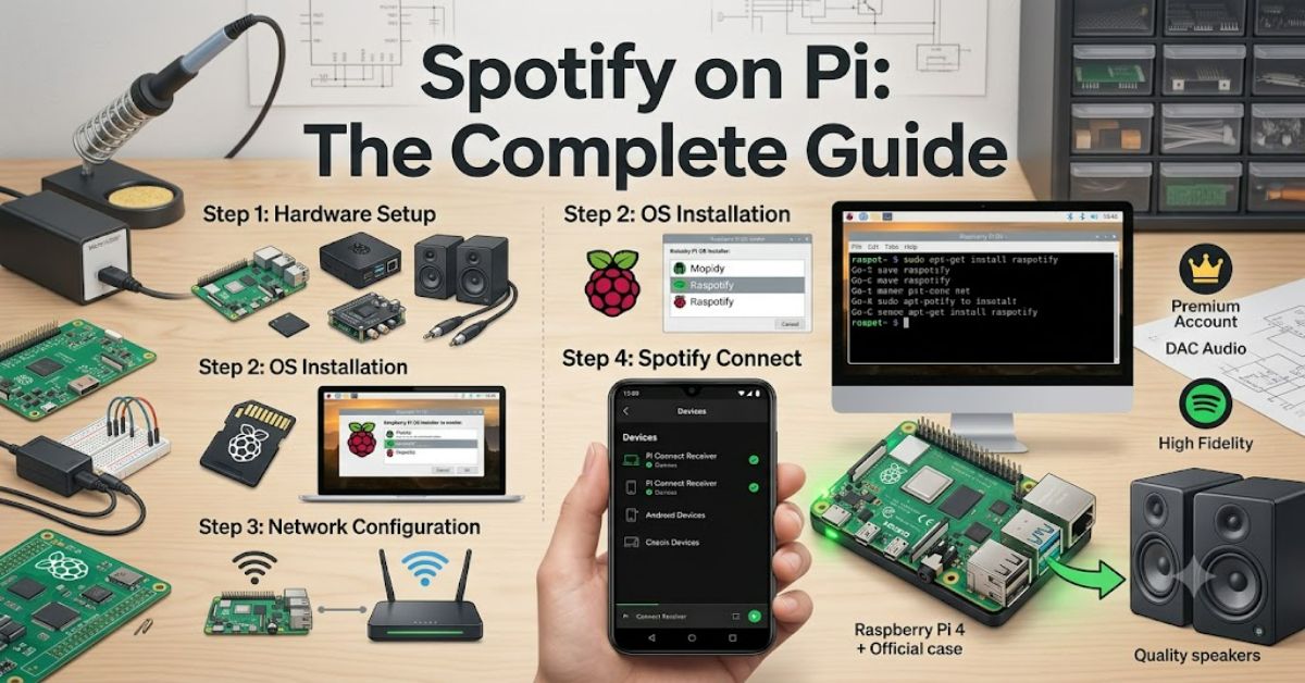 Spotify on Pi: The Complete Guide to Turning Your Raspberry Pi into a Spotify Connect Receiver