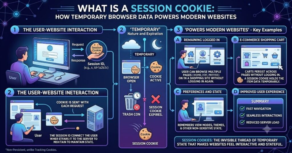 What is a Session Cookie: How Temporary Browser Data Powers Modern Websites