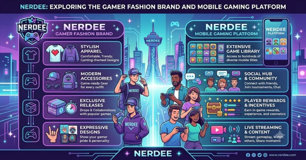 Nerdee: Exploring the Gamer Fashion Brand and Mobile Gaming Platform