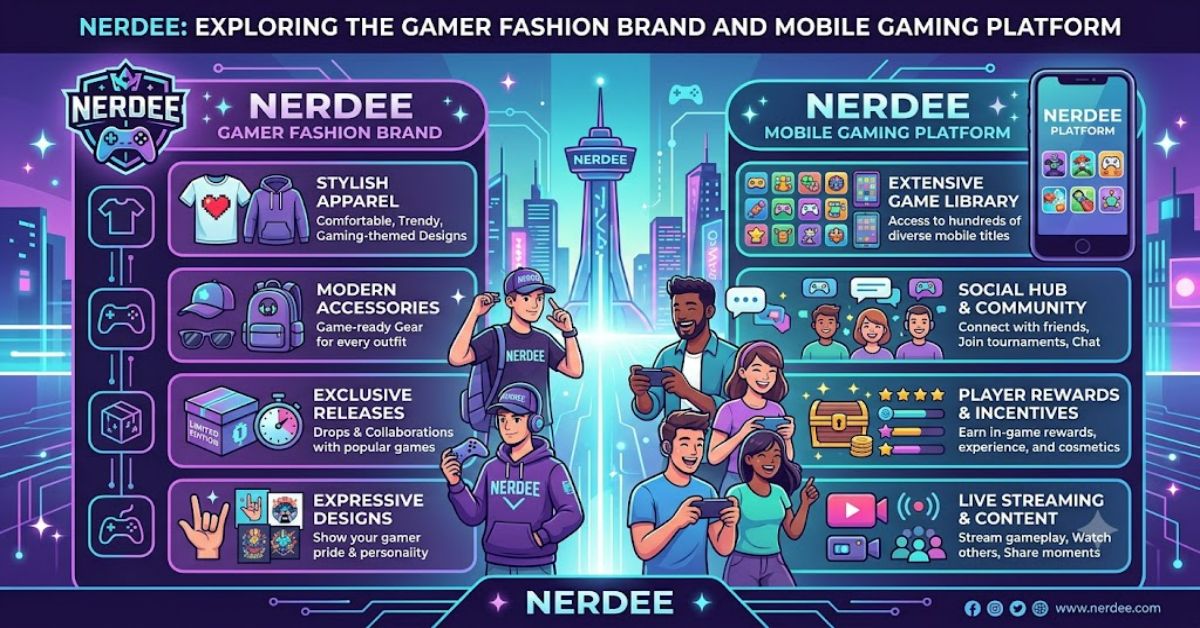 Nerdee: Exploring the Gamer Fashion Brand and Mobile Gaming Platform
