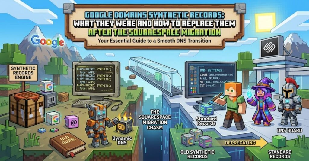 Google Domains Synthetic Records: What They Were and How to Replace Them After the Squarespace Migration