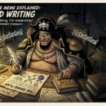 Blackbeard Writing: The Viral One Piece Meme Explained