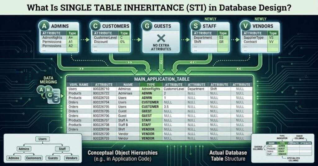 What Is Single Table Inheritance (STI) in Database Design?