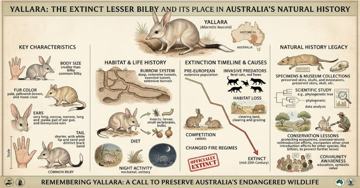 Yallara: The Extinct Lesser Bilby and Its Place in Australia’s Natural History
