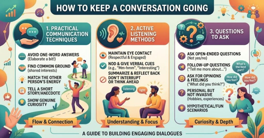 How to Keep a Conversation Going: Practical Ways to Build Natural Connections
