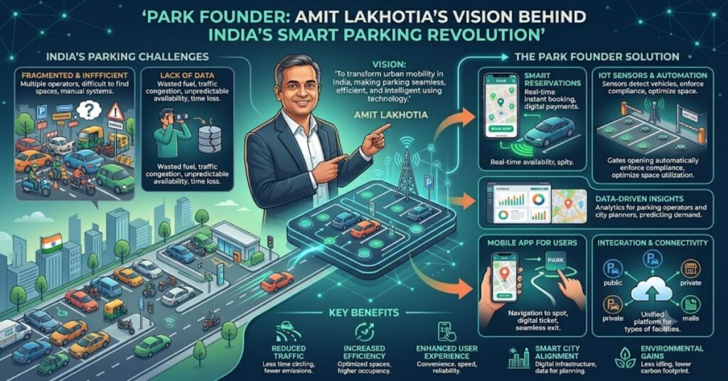 Park Founder: Amit Lakhotia’s Vision Behind India’s Smart Parking Revolution