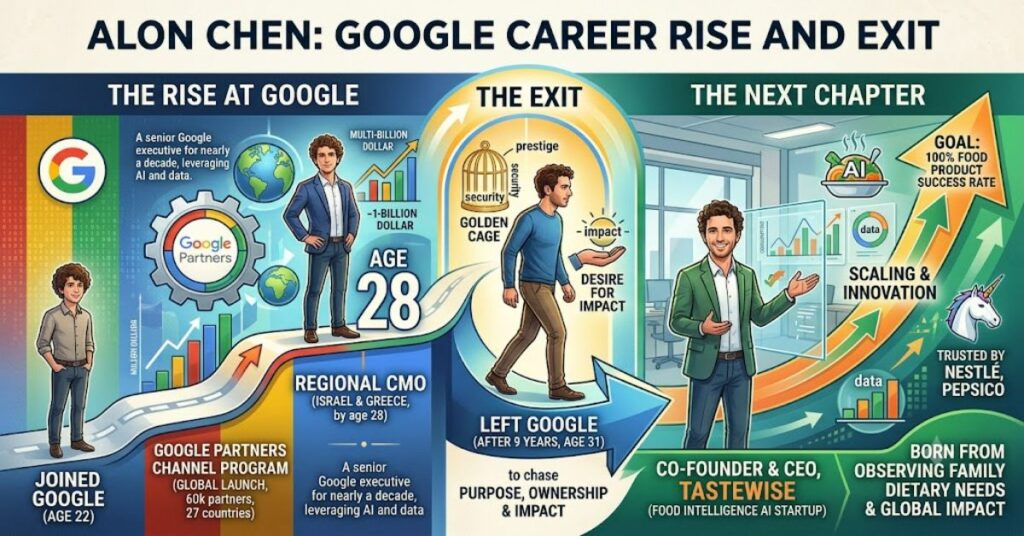 Alon Chen Google Career: From Young Executive to Startup Founder