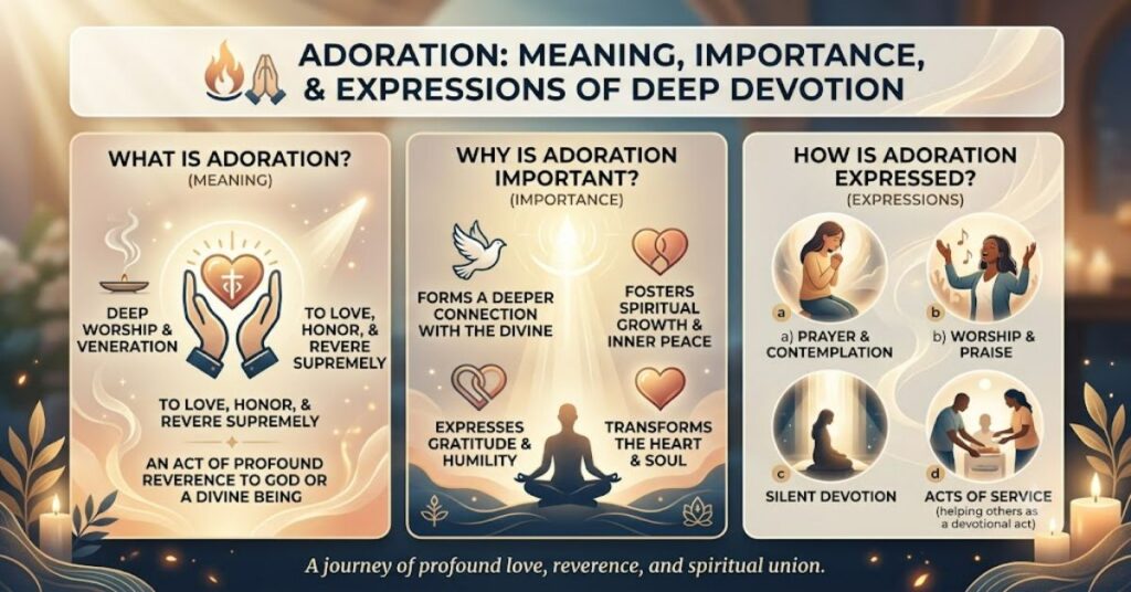Adoration: Meaning, Importance, and Expressions of Deep Devotion