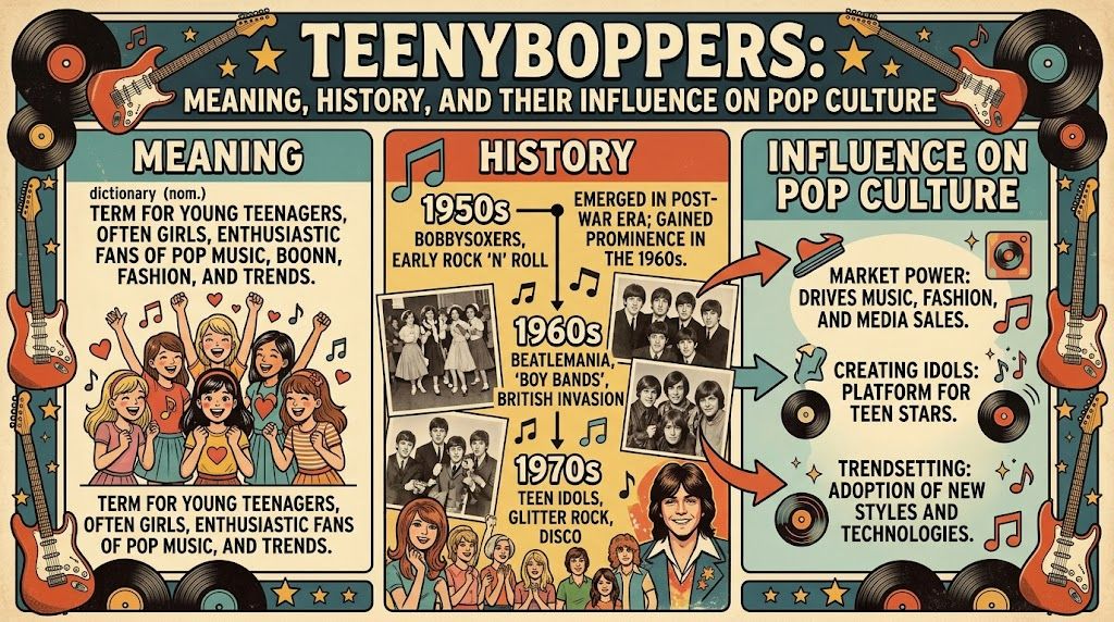 Teenyboppers: Meaning, History and Their Influence on Pop Culture