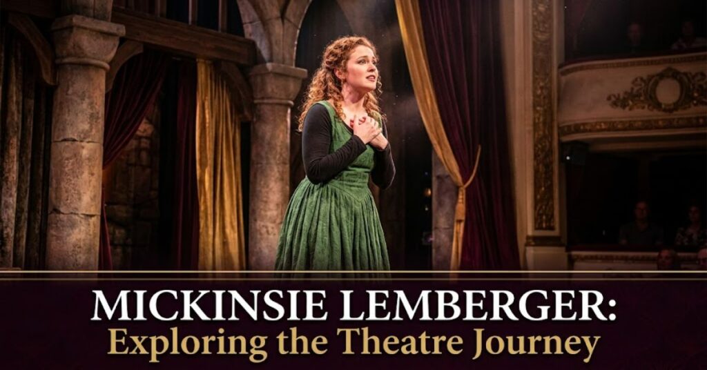 Mickinsie: Exploring the Theatre Journey of Mickinsie Lemberger