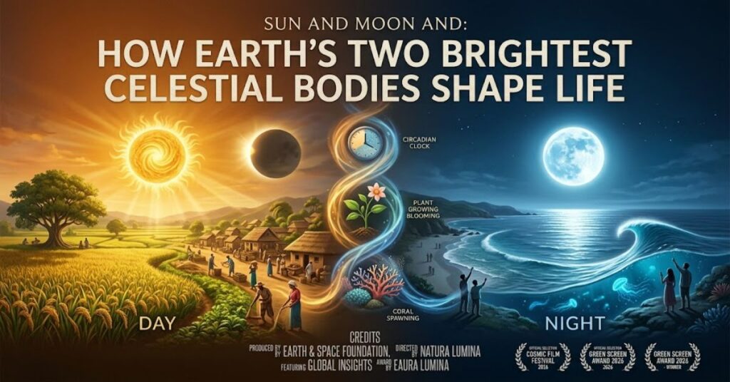 Sun and Moon and: How Earth’s Two Brightest Celestial Bodies Shape Life