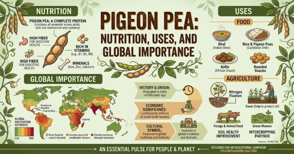 Pigeon Pea: Nutrition, Uses and Global Importance