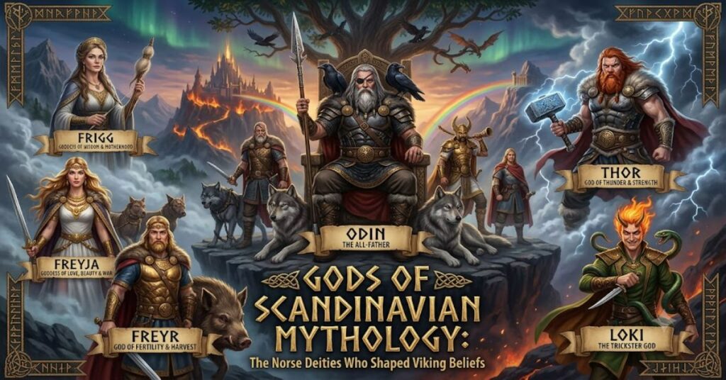 Gods of Scandinavian Mythology: The Norse Deities Who Shaped Viking Beliefs