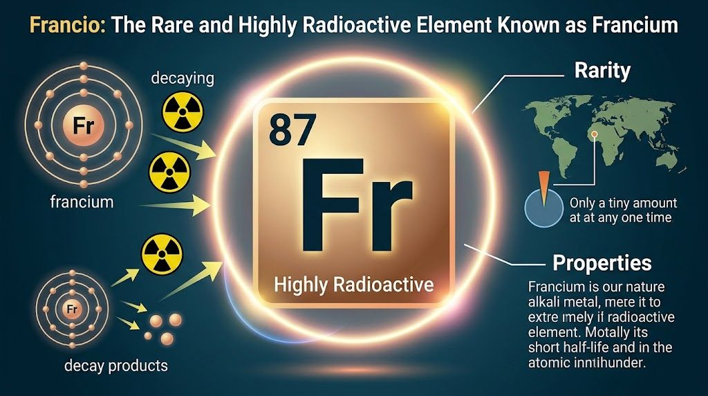 Francio: The Rare and Highly Radioactive Element Known as Francium