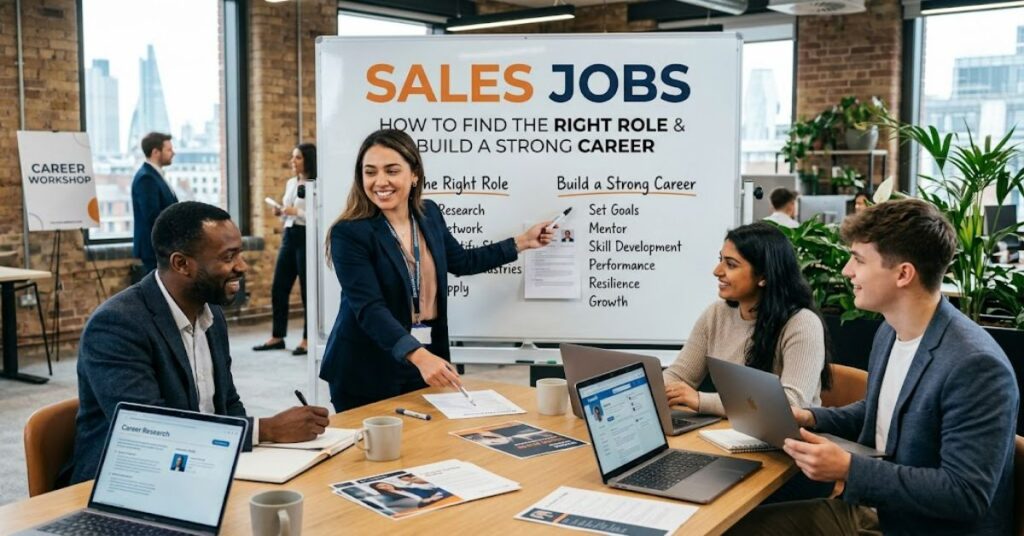 Sales Jobs: How to Find the Right Role and Build a Strong Career