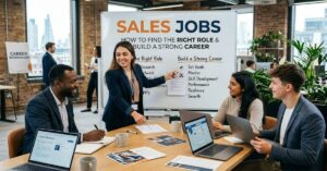 Sales Jobs: How to Find the Right Role and Build a Strong Career