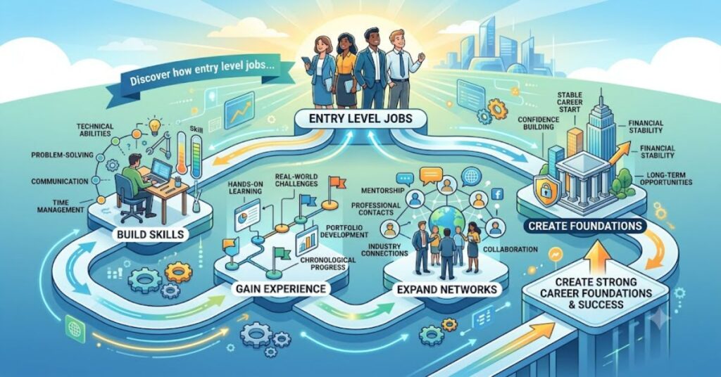 Entry Level Jobs: How Early Career Opportunities Build Skills, Networks and Long-Term Success