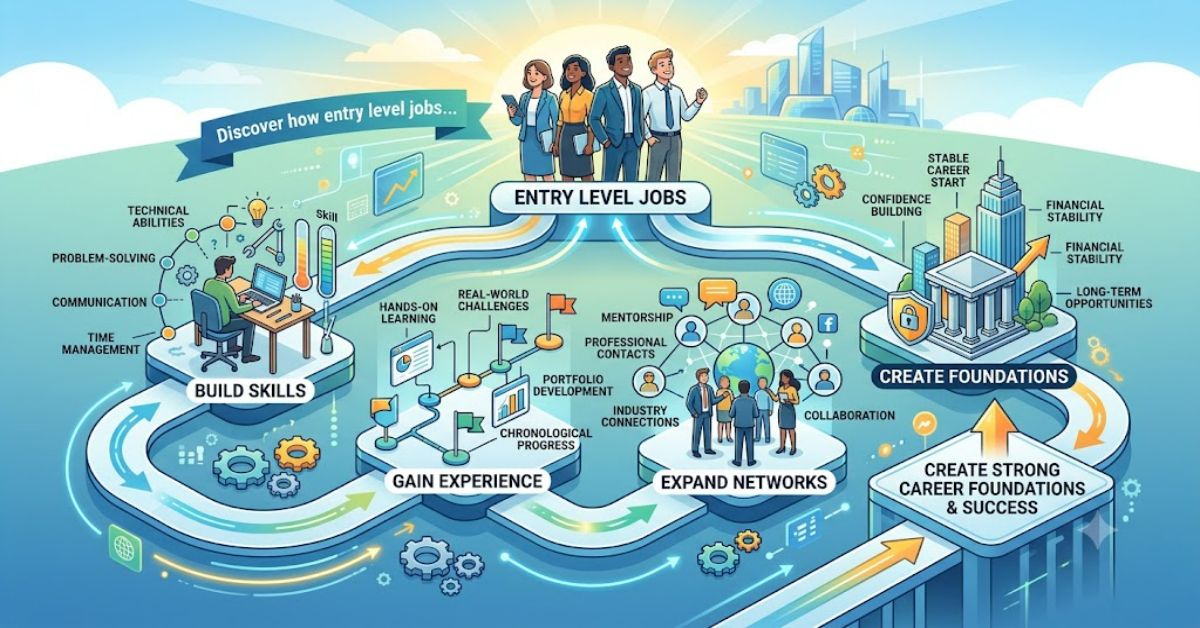 Entry Level Jobs: How Early Career Opportunities Build Skills, Networks and Long-Term Success