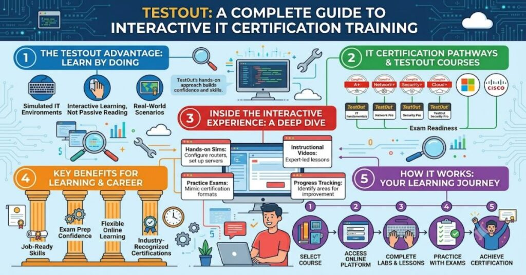 TestOut: A Complete Guide to Interactive IT Certification Training