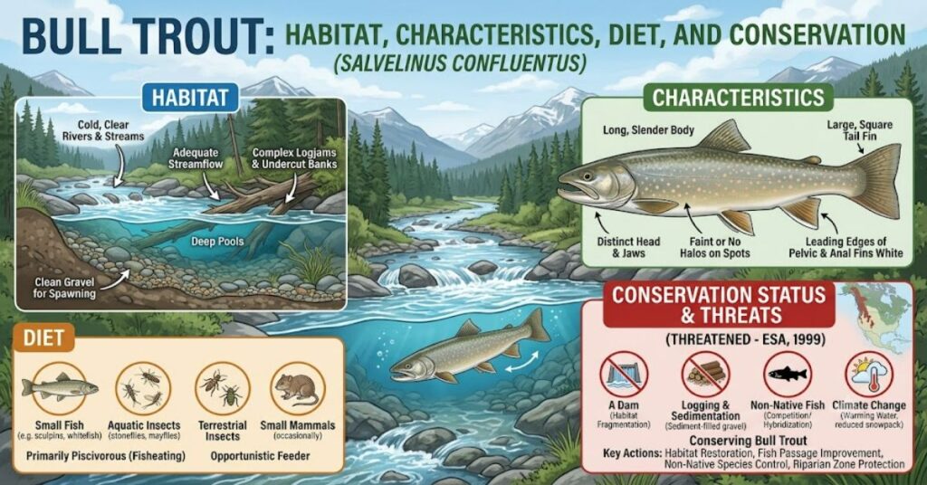 Bull Trout: Habitat, Characteristics, Diet, and Conservation