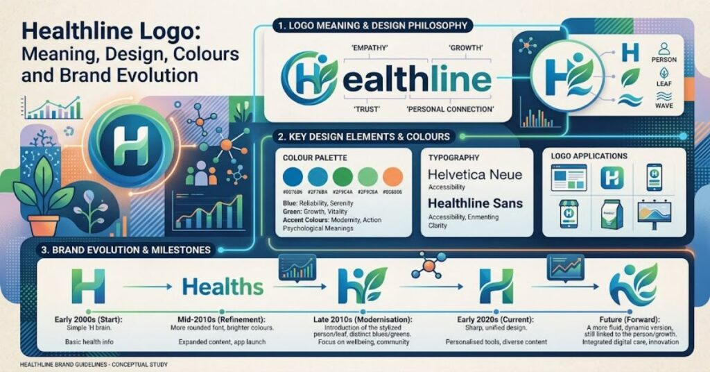 Healthline Logo: Meaning, Design, Colours and Brand Evolution
