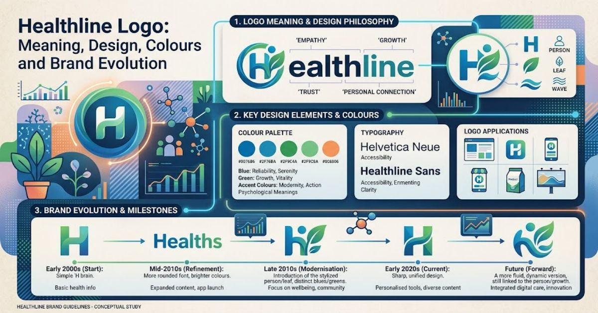 Healthline Logo: Meaning, Design, Colours and Brand Evolution