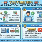 YouTube Rip: Legal, Safe and Practical Ways to Save Videos