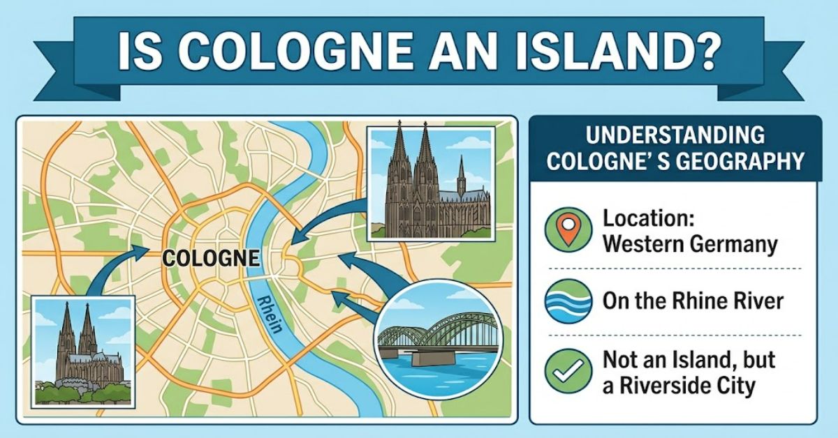 Is Cologne an Island? Understanding Cologne’s Geography