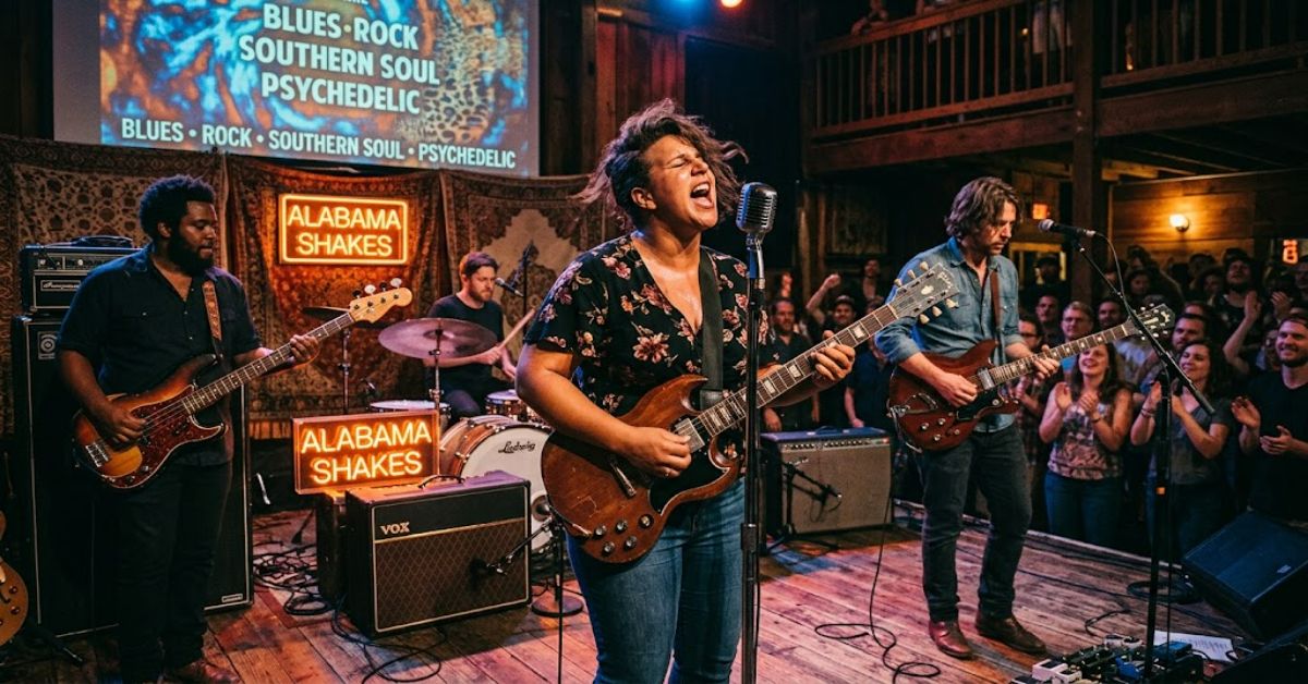 Alabama Shakes Genre: Blues Rock, Southern Soul and Psychedelic Influences